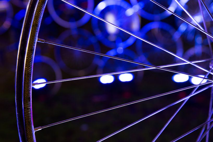 Detail  van een fiets by Ineke Huizing