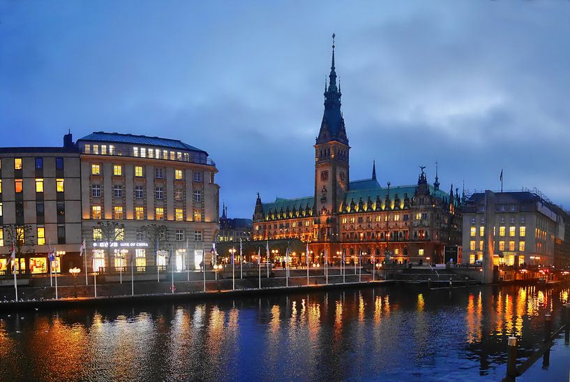 Abend 1 van Edgar Schermaul