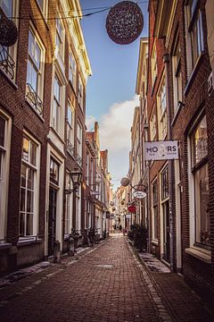 Pieterskerk-Choorsteeg  Leiden van Dirk van Egmond