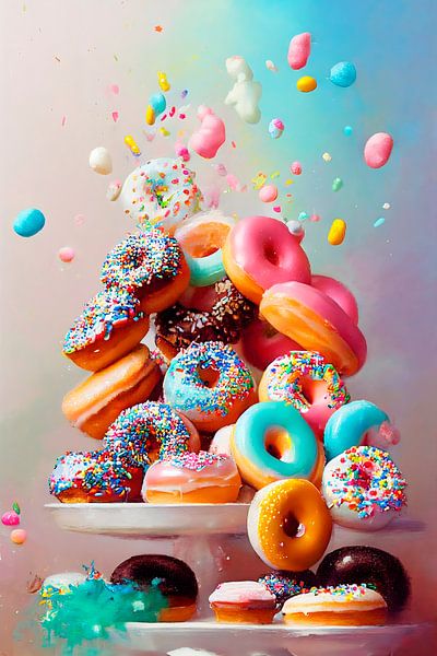 Donuts. by Treechild