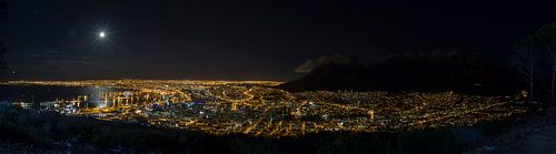 Kaapstad in de nacht