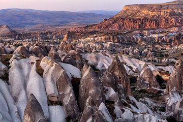 Zonsondergang in Cappadocië van Roy Poots