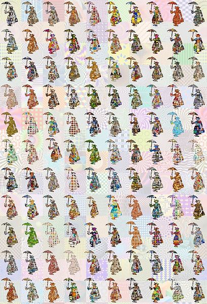 Kite Pattern and Colorful by Steven Kingsbury