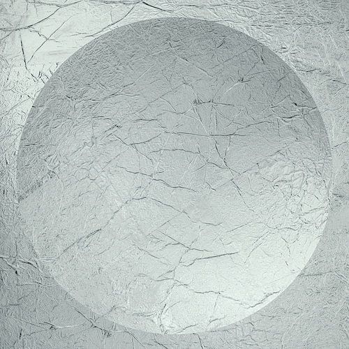 Modern Abstract in minimalisme. Lichtblauw.