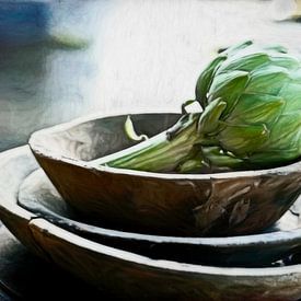 Ode to the artichoke by Diane Cruysberghs