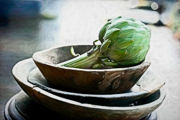 Ode to the artichoke by Diane Cruysberghs