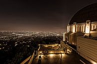 Los Angeles as seen from Griffith Observatory van Wim Slootweg thumbnail