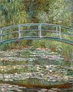 Le pont japonais et les nénuphars, Claude Monet par Des maîtres magistraux Aperçu