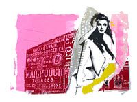 Pin-upgirl in pink