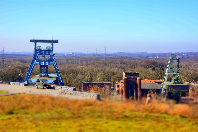 Miniatuur opwindtoren van Edgar Schermaul