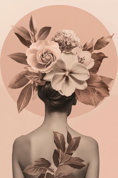 Flower magic of femininity by Poster Art Shop
