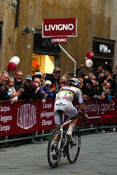 Tadej Pogacar on his way to a third Strade Bianche by FreddyFinn