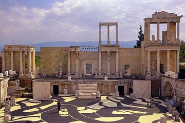 Römisches Theater von Philippopolis Plovdiv von Patrick Lohmüller