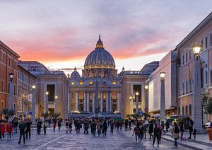 Zicht op het Vaticaan van Menno Schaefer