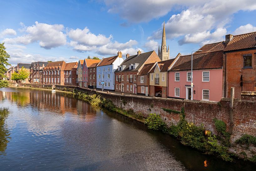 Vue de Norwich, Angleterre par Adelheid Smitt