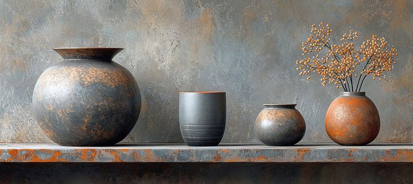 Nature morte au Japandi par Caprices d'Art