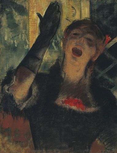 Café Singer, Edgar Degas