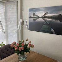 Kundenfoto: Nord-Holland-Kanal von Johan Vet, auf leinwand