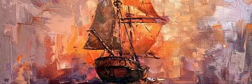 Zeilschip van Poster Art Shop