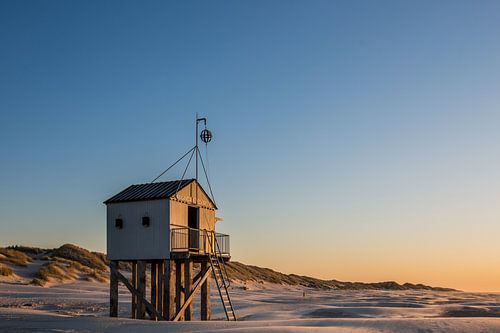 Sonnenuntergang am Ertrinkenden Haus