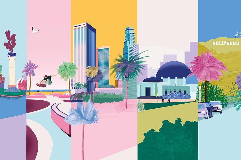 Cityscape LA by Suzanne Allewelt