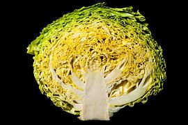 Doorsnede van een kool van Ricardo Hernandez