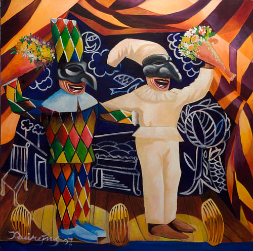 Arlequino and Punchinello