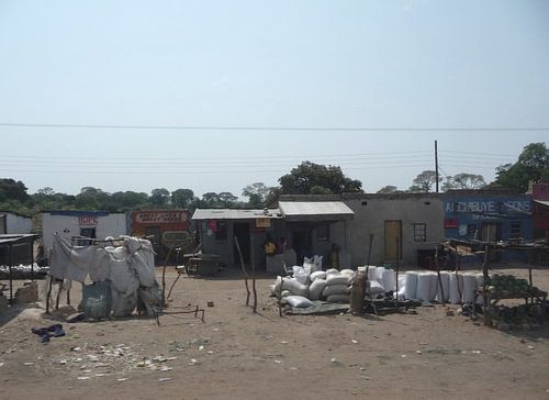 'Langs de weg', Lusaka- Zambia