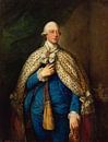 Portrait de George III, Thomas Gainsborough par Des maîtres magistraux Aperçu