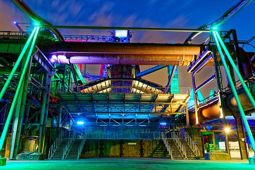 Duisburg-Nord Landschapspark (7-30683) van Franz Walter