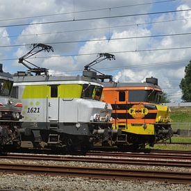 Aufstellung Raillogix, Captrain, RRF von Harold de Groot