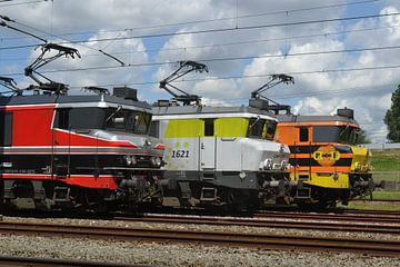 Line-up Raillogix, Captrain, RRF van Harold de Groot