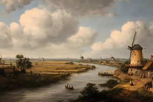 Landschaft im Gleichmaß
