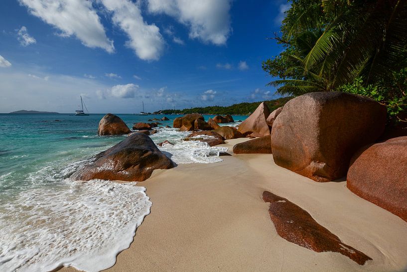 Anse Lazio, Praslin von Bettina Schnittert