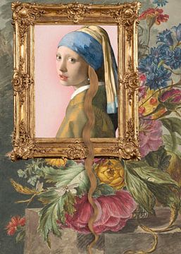 Girl with a Pearl Earring- Wer befreit mich? von Gisela