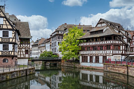Een blik op het prachtige stadscentrum v', Straatsburg