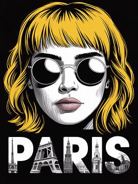 Pariser Mädchen von Giandra Safaraz