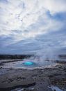Strokkur Geyser at the Golden Circle in Iceland by Patrick Groß thumbnail
