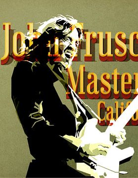 John Frusciante Master Funk Retro van Artkreator