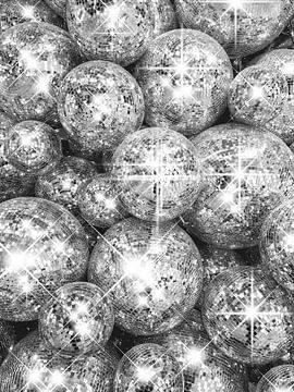 Silver Disco Balls van Dagmar Pels