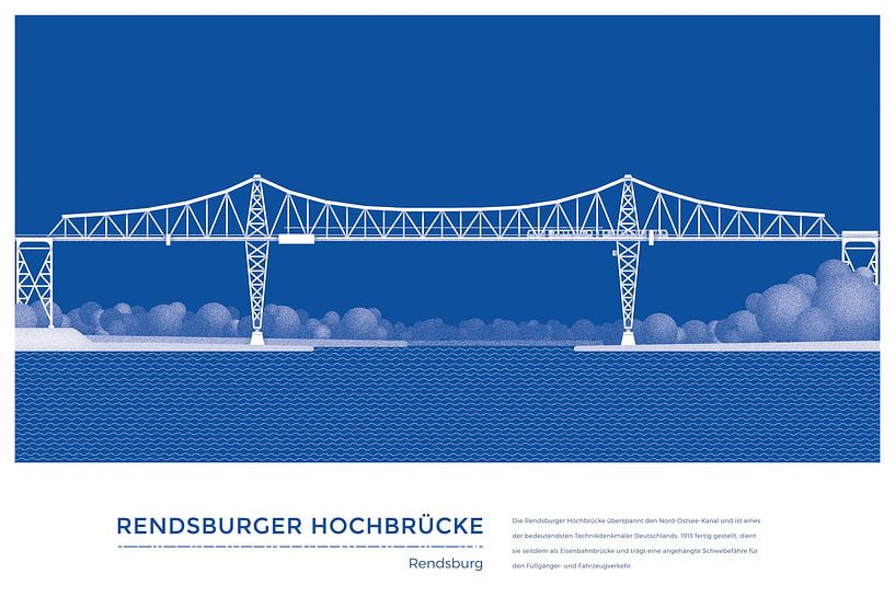 Rendsburg High Bridge by Michael Kunter