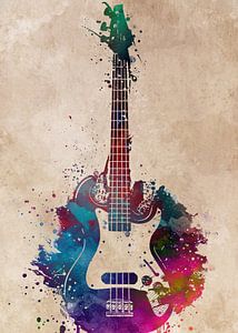 Bass guitar music art #guitar