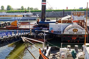 Duisburger Hafen - 100 Jahre Museumsschiff Oscar Huber (7-89812)