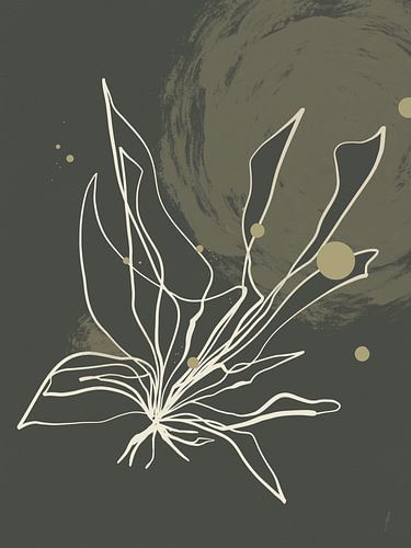Flower on the moon