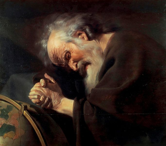 Heraclitus, Johan Moreelse by Masterful Masters
