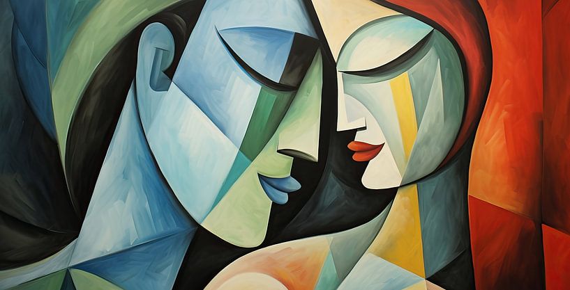The Kiss by Eye catching paintings