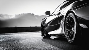 Rennwagen mit Details