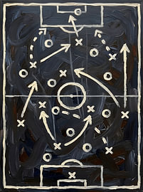 Fußball-Spielschema von HUGO