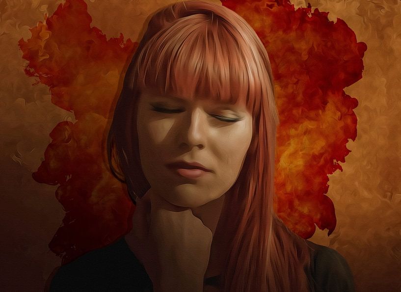 Ich bin Hals über Kopf von Moonheart Artworks