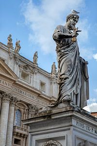 Rome - Devant la basilique Saint-Pierre